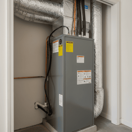 Indoor central air handler